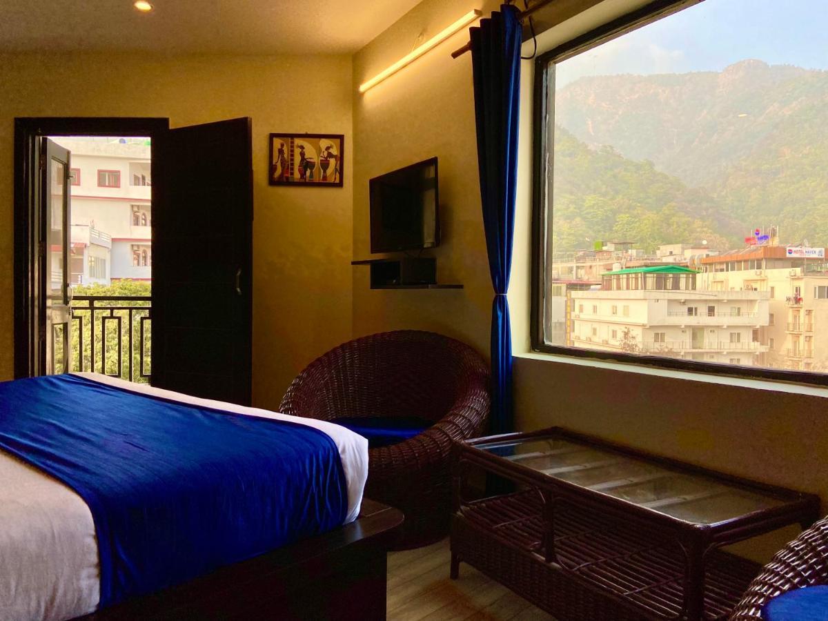 Hotel Ganga Elena Rishikesh Bagian luar foto