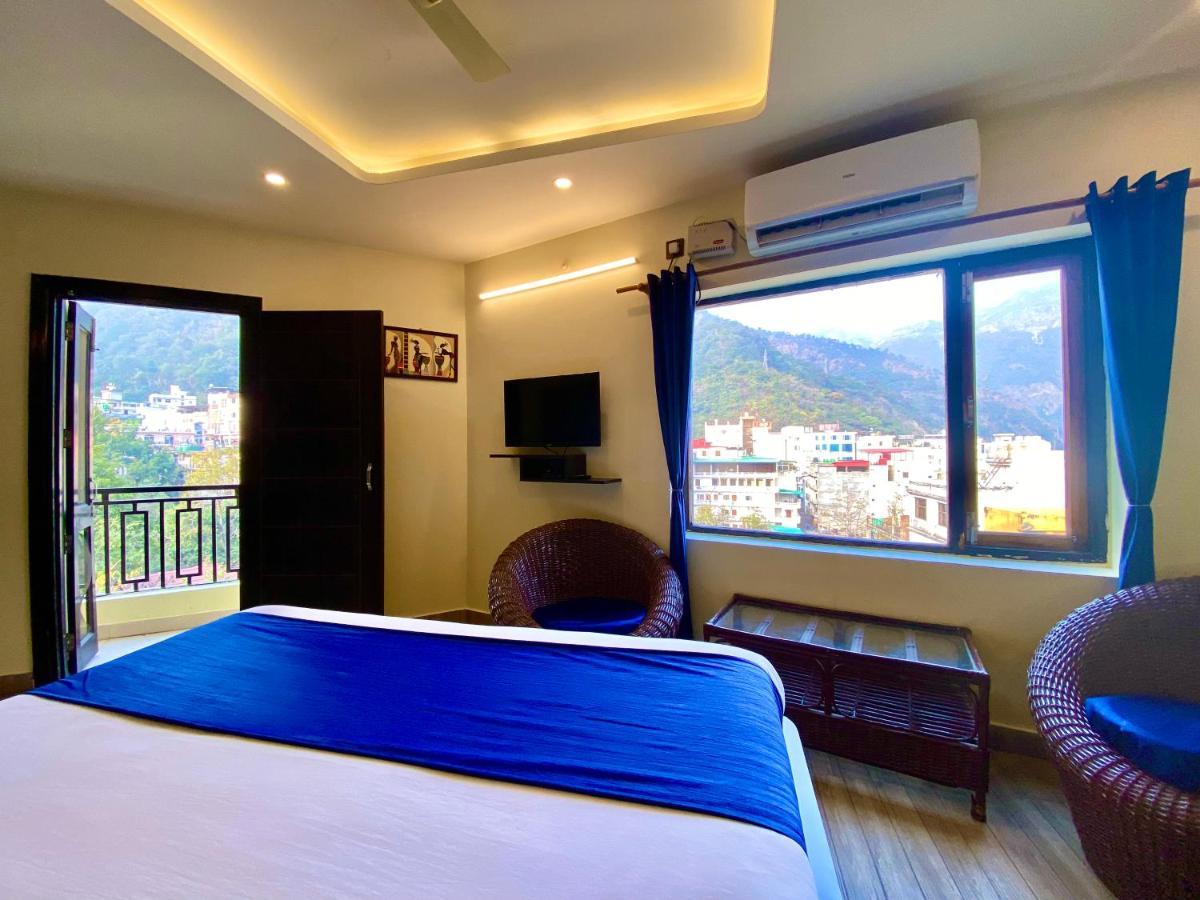 Hotel Ganga Elena Rishikesh Bagian luar foto